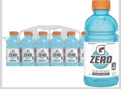 Gatorade Zero Sugar Glacier Freeze Electrolyte Drink, 12 fl oz, 12 Pack