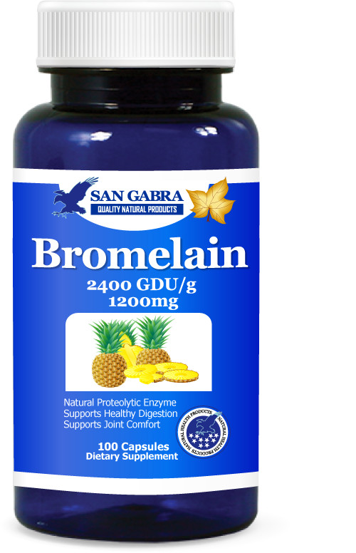 Bromelain, Promotes Decomposition of Proteins, Inhibits Blood Clots
