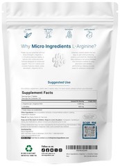 L-Arginine 1,600mg Nitric Oxide Supplement for Men with 240 Count (Pack of 1)