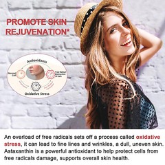 Astaxanthin 24mg-Ashwagandha,Grape Seed Oil-Vision Health,Heart & Joint Support