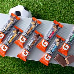 Gatorade Whey Protein Bars, Chocolate Caramel, 2.8 Oz Bars Pack of 12