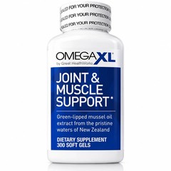OmegaXL Joint & Muscle Support 300 Softgels Pain Relief Fast USA Seller
