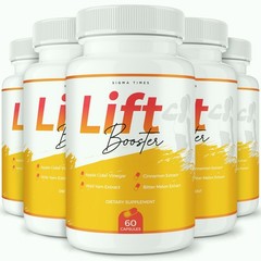 Lift Booster Capsules – Supports Metabolism & Natural Weight Loss – 5 Pack