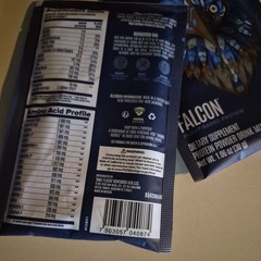 BIRDMAN FALCON PLANT BASED PROTEIN VANILLA FLAVOR 2 x 1.06z EXP 2/28 FREE SHIP!