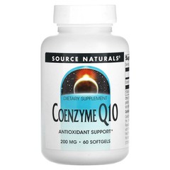 2 X Source Naturals, Coenzyme Q10, 200 mg, 60 Softgels