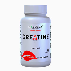 CREATINE Monohydrate – Muscle Growth – Strength, Performance & Recovery – 60 Cap