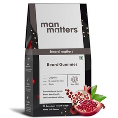 Man Matters Beard Gummies For Men, Pack Of 30 Gummies