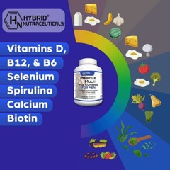 Multivitamin MultiMineral for Men, Daily Mens Vitamin Supplement: Non-GMO