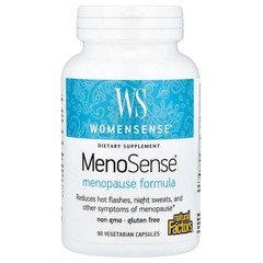 2 X Natural Factors, WomenSense�, MenoSense�, Menopause Formula, 90 Vegetarian