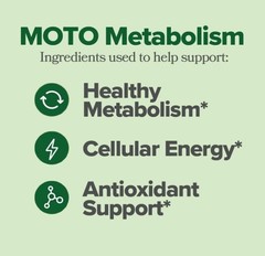 – MOTO Metabolism Boosting Capsule – Energy, Curb Cravings, Healthy Metabolism –