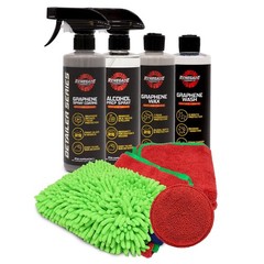 Graphene + Ceramic Car Detailing Kit with Sio2, 1 Year Coating For Enthusiast…