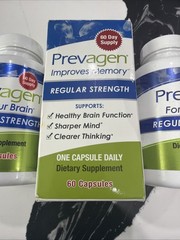 3 Prevagen Regular Strength 10mg Capsules 180 Count Total Authentic