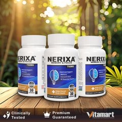 NERIXA Memory Brain Support – Memory, Mental clarity, concentration, focus
