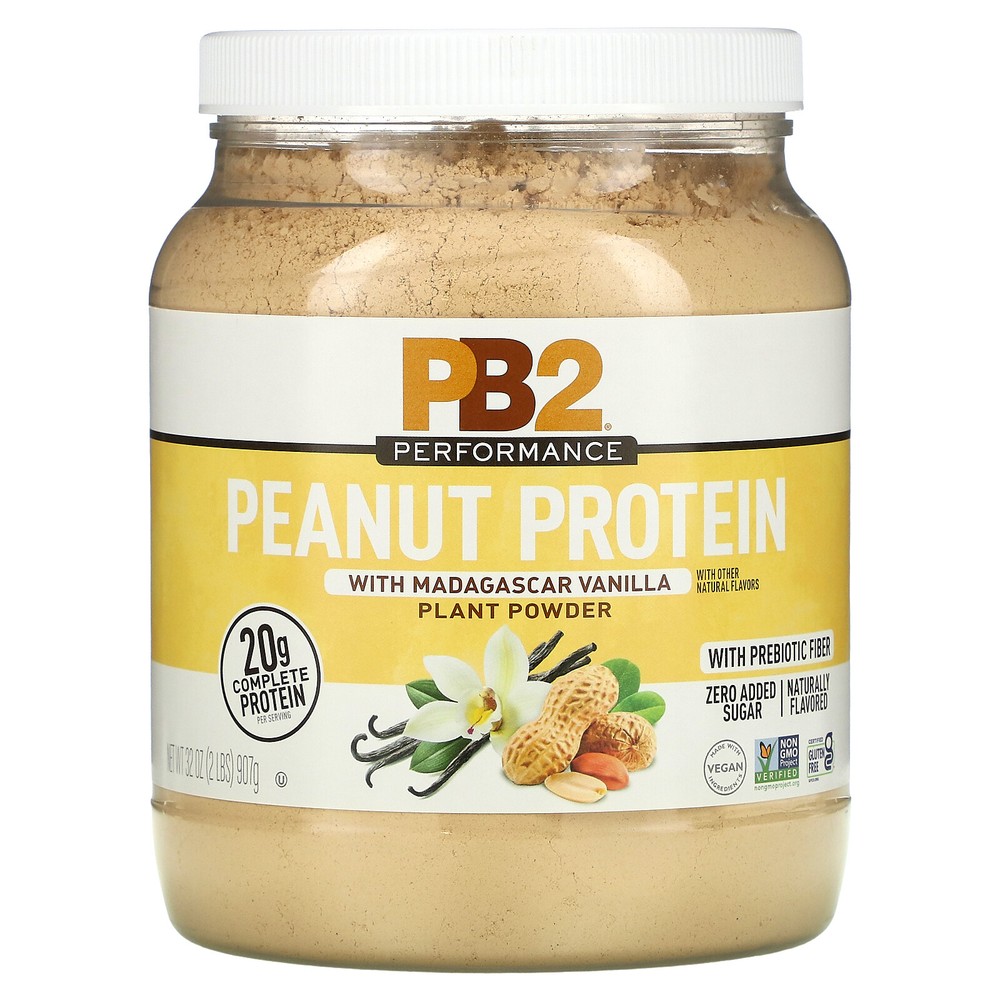Performance, Peanut Protein with Madagascar Vanilla, 2 lbs (907 g)