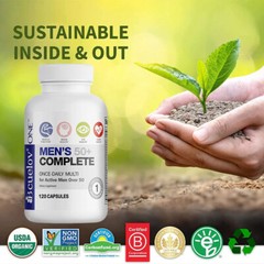 MEN’S 50+ COMPLETE Improve Memory Speed Up Muscle Recovery Promotes Fat Loss