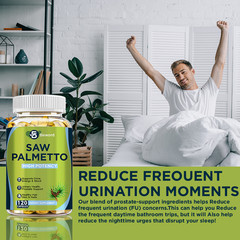 120 Softgels Saw Palmetto Extract 1000mg Prostate Supplement Urinary Men Health