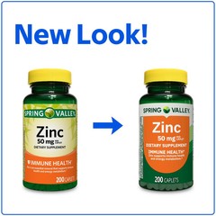 Spring Valley Zinc 50mg Capsule – 200 Count new free shipping