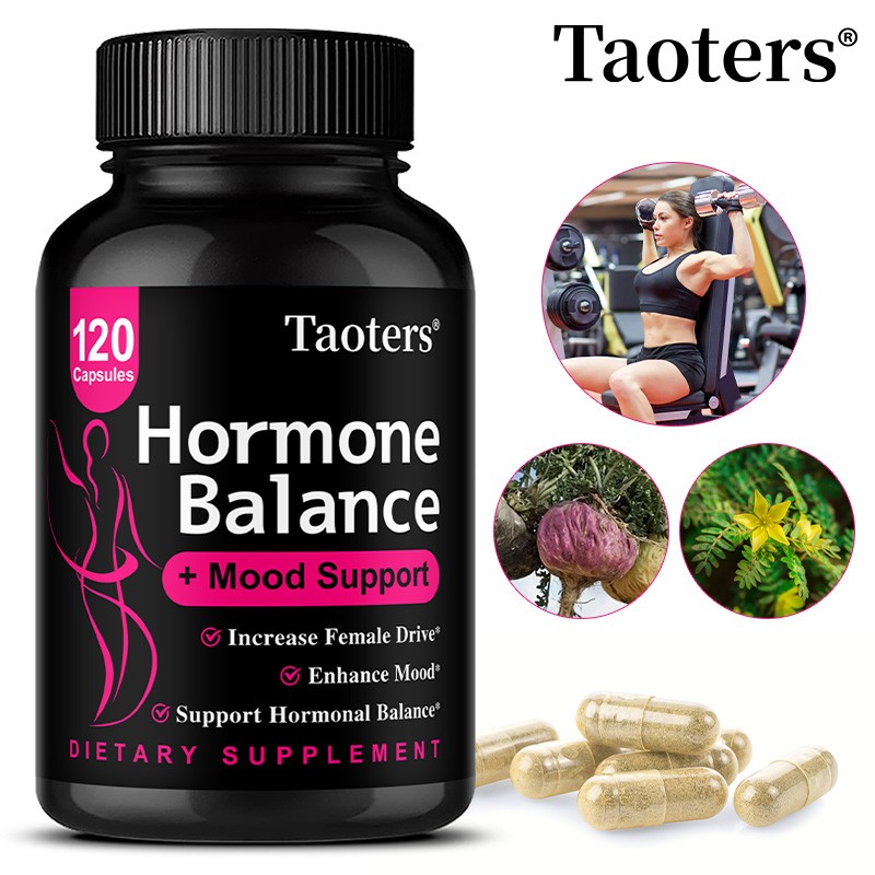 Women Hormone Balance Supplement Mood Support Energy Estrogen Boost 120 Capsules