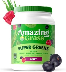 Amazing Grass Antioxidant Sweet Berry ORAC Greens Organic Superfood Powder