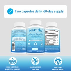 Collagen Peptides Supplements – Joint Flexible,Skin,Hair & Nails Health