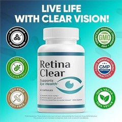 5-Pack Retina Clear Capsules, RetinaClear Supports Eye Health – 300 Capsules