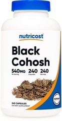 Nutricost Black Cohosh Supplement (240 Capsules) 540mg Per Serving – Vegan