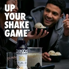 Oikos Protein Shake, Shelf Stable, Vanilla, 30g Protein, 12 fl oz, 4 Count​ Bott