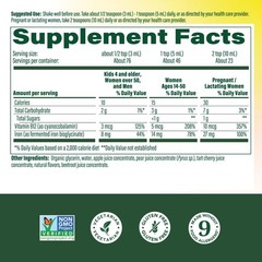 MegaFood Blood Builder Liquid Iron Supplement for Women, Men & Kids, Clinical…