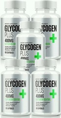 Glycogen Plus Capsules, Glycogen Plus Supports Blood Health 60caps  Pack of 5