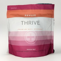 Thrive NAD + Revive Beverage Drink Powder Supplement 30 Packets Passion Fruit
