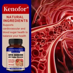 Super Berberine Ceylon Cinnamon Dihydroberberine, 4250 Mg Capsules