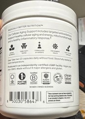Needed Cellular Aging Support Supplement 60 Capsules New Sealed