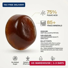 vitacoreHimalayan Shilajit Gummies for Men & Women 60 Count (Pack of 1), 1pc