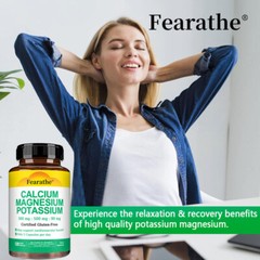 Calcium Magnesium Potassium – Cardiovascular,Muscle And Bone Health Capsules