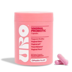 3 PACK URO O Positiv Vaginal Probiotics for Women pH Balance w/ Prebiotic 180 ct