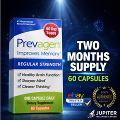Prevagen 10mg Memory & Focus, 60 Capsules – Brand New Shipment