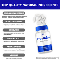 Prostafen – Men’s Wellness, Energy, Vitality, and Muscle Support (3 Pack)