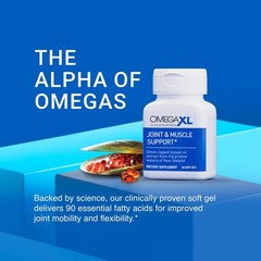 OmegaXL Joint Support Supplement, for Relief – Natural Muscle Support, Green …
