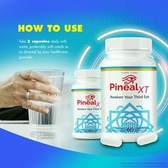 Pineal XT Capsules to Support Pineal Gland Functions and Energy Levels 60ct