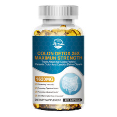 Colon Cleanse Herbal Support 120 Capsules Dietary Supplement