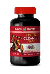 alpha lipoic acid supplement Liver Cleanse & Detox 905mg dandelion capsules 1B