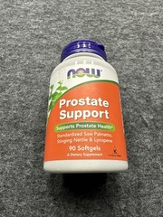 NOW FOODS Prostate Support – 90 Softgels – Exp 4/2028