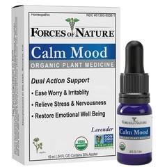 Calm Mood, Organic Homeopathic Medicine, 0.34 Fl Oz, Calm Formula, Multi-Acti…