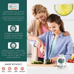 Organic Spirulina and Chlorella Capsules – 90 Capsules