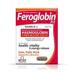 Vitabiotics Feroglobin Organic Mineral Capsules 30/ 60 /120 Count + F/S