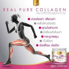 Real Elixir Pure Collagen 200000 mg Premium Fish Collagen Peptide Reduce Wrinkle