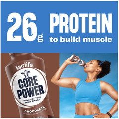 Core Power Protein Shake Chocolate 26g Protein 14oz 12 Pack