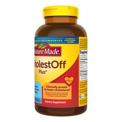 Nature Made CholestOff Plus 210 Softgels – Heart & Cholesterol Support