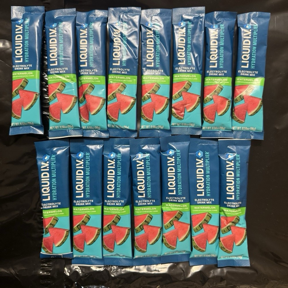Liquid IV Hydration – 15 Single Watermelon Packets
