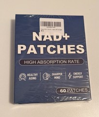 NAD+ Patches Healthy Aging Sharper Mind Energy Support 60 Count